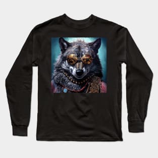 Cool Wolf Long Sleeve T-Shirt